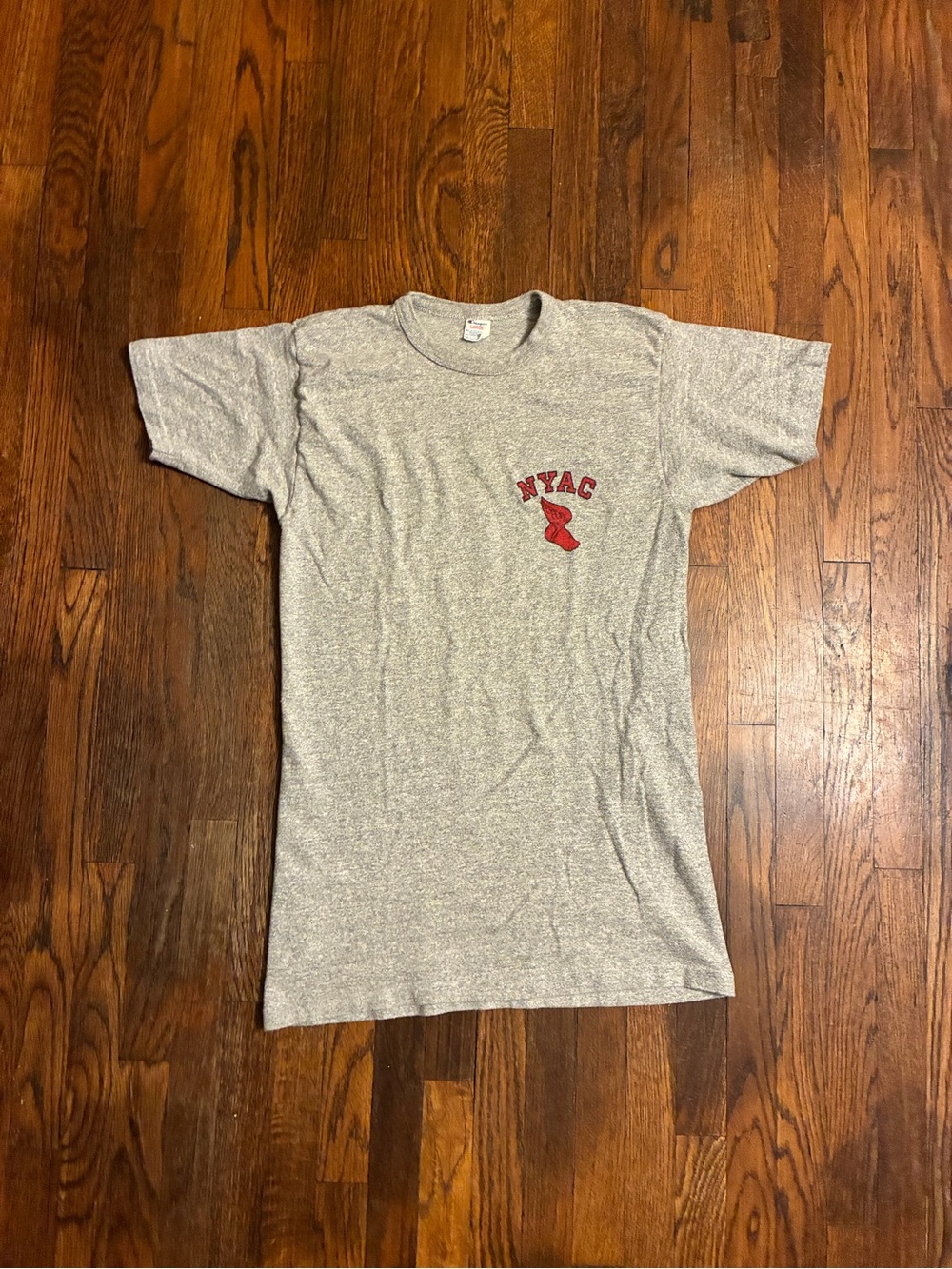 Vintage champion nyac USA tshirt size large